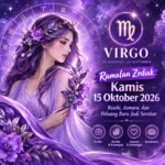 Ramalan Virgo Kamis 15 Oktober 2026: Rezeki, Asmara, dan Peluang Baru Jadi Sorotan